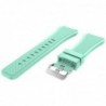 Curea silicon compatibila Amazfit 1, telescoape Quick Release, 22mm, Verde