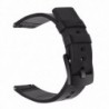 Curea din piele naturala pentru Huawei Watch 2 Sport, Telescoape QR, 20mm, Negru