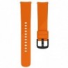 Curea silicon, compatibila Huawei Watch 2 Sport, telescoape Quick Release, 20mm, Orange