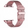 Curea tip Milanese Loop, compatibila Apple Watch 38mm, Hot Pink