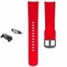 Curea silicon, adaptoare compatibile Samsung Gear S2 Sport, Rosu