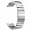 Curea metalica, compatibila Samsung Galaxy Watch Active 2, telescoape Quick Release,  Argintiu