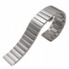 Curea otel inoxidabil, compatibila Huawei Watch GT 2 42mm, telescoape Quick Release, Argintiu