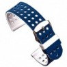 Curea silicon cu doua fete, compatibila Huawei Watch GT 2 42mm,  Albastru/Alb