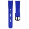 Curea silicon, compatibila Huawei Watch GT 2 42mm, telescoape Quick Release, Albastru