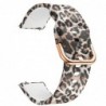 Curea silicon, compatibila Huawei Watch GT 2 42mm, telescoape Quick Release, Vintage