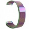 Curea metalica compatibila Huawei Watch GT 2 46mm, Milanese Loop, telescoape QR, Kameleon