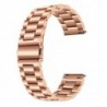 Curea metalica compatibila Samsung Galaxy Watch 46mm, telescoape Quick Release, 22mm, Pink Gold