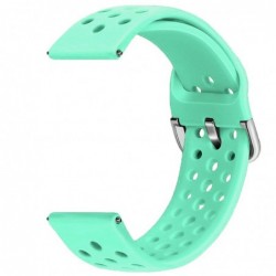 Curea din silicon compatibila cu Amazfit Pace 1, Telescoape QR, 22mm, Mint Green