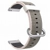 Curea material textil, compatibila Huawei Watch GT 2 46mm, telescoape QR, Gri