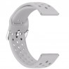 Curea din silicon, compatibila Huawei Watch GT 2 46mm, telescoape QR, 22mm, Gri