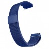 Curea Milanese Loop, compatibila Huawei Watch GT 2 42mm, telescoape QR Albastru