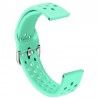 Curea silicon compatibila cu Samsung Galaxy Watch 46mm, Telescoape QR, Mint Green