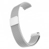 Curea Milanese Loop compatibila cu Samsung Galaxy Watch 46mm, Telescoape QR, Silver, Size S