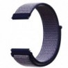 Curea material textil compatibila Galaxy Watch 6|Watch 5|Watch 4|Huawei Watch GT 3 42mm|GT 3 Pro 43mm|GT 2 42mm, Savoy Blue