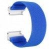 Curea textila elastica, compatibila Samsung Galaxy Watch Active 2, telescoape Quick Release, Elastic Blue