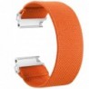 Curea textila elastica, compatibila Samsung Galaxy Watch Active 2, telescoape Quick Release, Elastic Orange