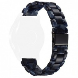Curea polimer compatibila cu Amazfit Pace 1, Telescoape QR, 22mm, Dark Sea