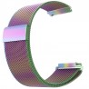 Curea metalica compatibila Samsung Galaxy Watch3, 45mm, Milanese Loop, telescoape Quick Release, 22mm, Cameleon