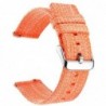 Curea textila compatibila Galaxy Watch 6|Watch 5|Watch 4|Huawei Watch GT 3 42mm|GT 3 Pro 43mm|GT 2 42mm, Merigold Orange