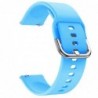 Curea din silicon compatibila cu Amazfit Pace 1, Telescoape QR, 22mm, Azure Blue