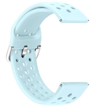 Curea din silicon, compatibila Huawei Watch GT 2 Pro, telescoape Quick Release, 22mm, Albastru