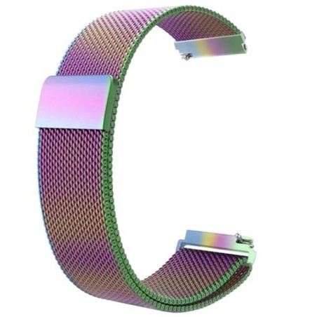 Curea metalica compatibila Huawei Watch GT 2 Pro, Milanese Loop, telescoape Quick Release, 22mm, Cameleon