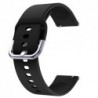 Curea din silicon compatibila cu Huawei Watch GT 2 Pro, Telescoape QR, 22mm, Pitch Black