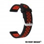 Curea din silicon compatibila cu Honor Magic Watch 2 46mm, VD Very Dream, 22mm, Black Ruby