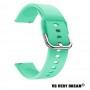 Curea din silicon compatibila cu Honor Magic Watch 2 46mm, VD Very Dream, 22mm, Seafoam Green