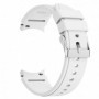 Curea silicon, compatibila Samsung Galaxy Watch 4 Classic, 42mm, VD Very Dream®, Quick Release,  Vivid White