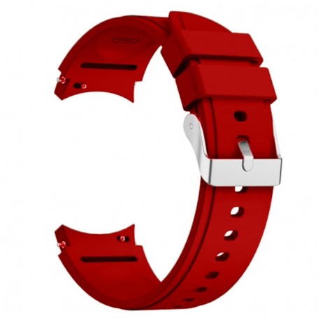 Curea silicon, compatibila Samsung Galaxy Watch 4 Classic, 42mm, VD Very Dream®, Quick Release,  Chilli Red
