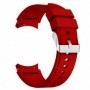 Curea silicon, compatibila Samsung Galaxy Watch 4 Classic, 42mm, VD Very Dream®, Quick Release,  Chilli Red