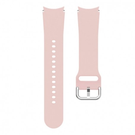 Curea silicon, compatibila Samsung Galaxy Watch 4 Classic, 42mm, VD Very Dream®, Quick Release,  Peach Pink
