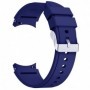 Curea silicon, compatibila Samsung Galaxy Watch 4 Classic, 42mm, VD Very Dream®, Quick Release,  Indigo Blue