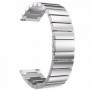 Curea metalica, compatibila Huawei Watch GT 3 42mm, telescoape Quick Release,  Argintiu