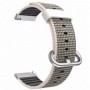 Curea material textil, compatibila Huawei Watch GT 3 42mm, telescoape Quick Release,  Gri