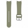 Curea silicon, compatibila Samsung Galaxy Watch 4 Classic, 42mm, VD Very Dream®, Quick Release, Tortilla Brown