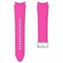 Curea silicon, compatibila Samsung Galaxy Watch 4 Classic, 42mm, VD Very Dream®, Quick Release, Taffy Pink