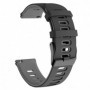Curea din silicon compatibila cu Huawei Watch GT 2 Pro, Telescoape QR, 22mm, Sable Black