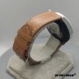 Curea piele, compatibila Samsung Galaxy Watch 4 Classic, 46mm, telescoape Quick Release, Camel Brown