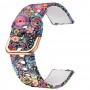 Curea silicon, compatibila Huawei Watch GT 3 42mm, telescoape QR, Color Joy