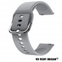 Curea din silicon compatibila cu Huawei Watch GT 3 46mm, Telescoape QR, 22mm, Shark Gray