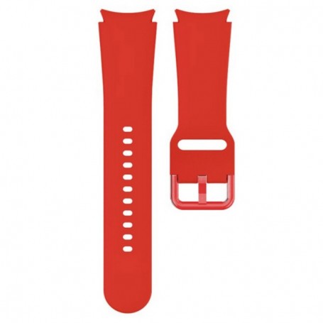 Curea silicon, compatibila Samsung Galaxy Watch 4, 44mm, VD Very Dream®, Quick Release, Raspberry Red