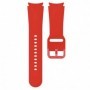 Curea silicon, compatibila Samsung Galaxy Watch 4, 44mm, VD Very Dream®, Quick Release, Raspberry Red