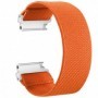 Curea textila elastica, compatibila Amazfit GTS 4, telescoape Quick Release, Elastic Orange