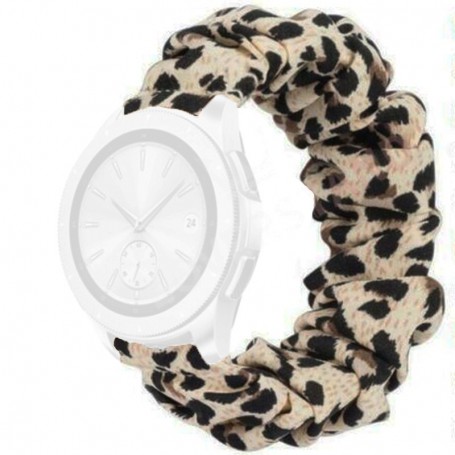 Curea textila elastica, compatibila Amazfit GTS 4, telescoape Quick Release, Scrunchies 8