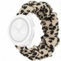 Curea textila elastica, compatibila Amazfit GTS 4, telescoape Quick Release, Scrunchies 8