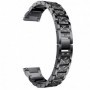 Curea otel, compatibila Amazfit GTS 4, telescoape Quick Release, Black Diamond