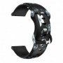 Curea silicon, compatibila Amazfit GTS 4 Mini, VD Very Dream®, Quick Release, Black Rose